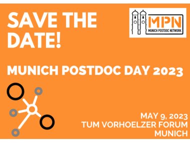Save the dateMunich Postdoc Day 2023!